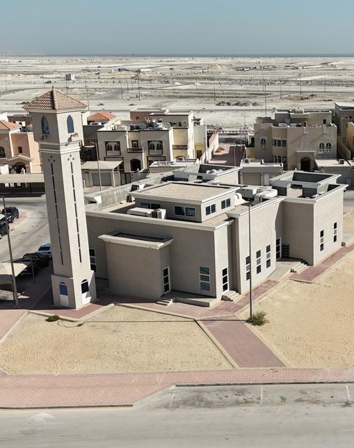 تشجير ساحات مسجد حصة الدبل بالدمام